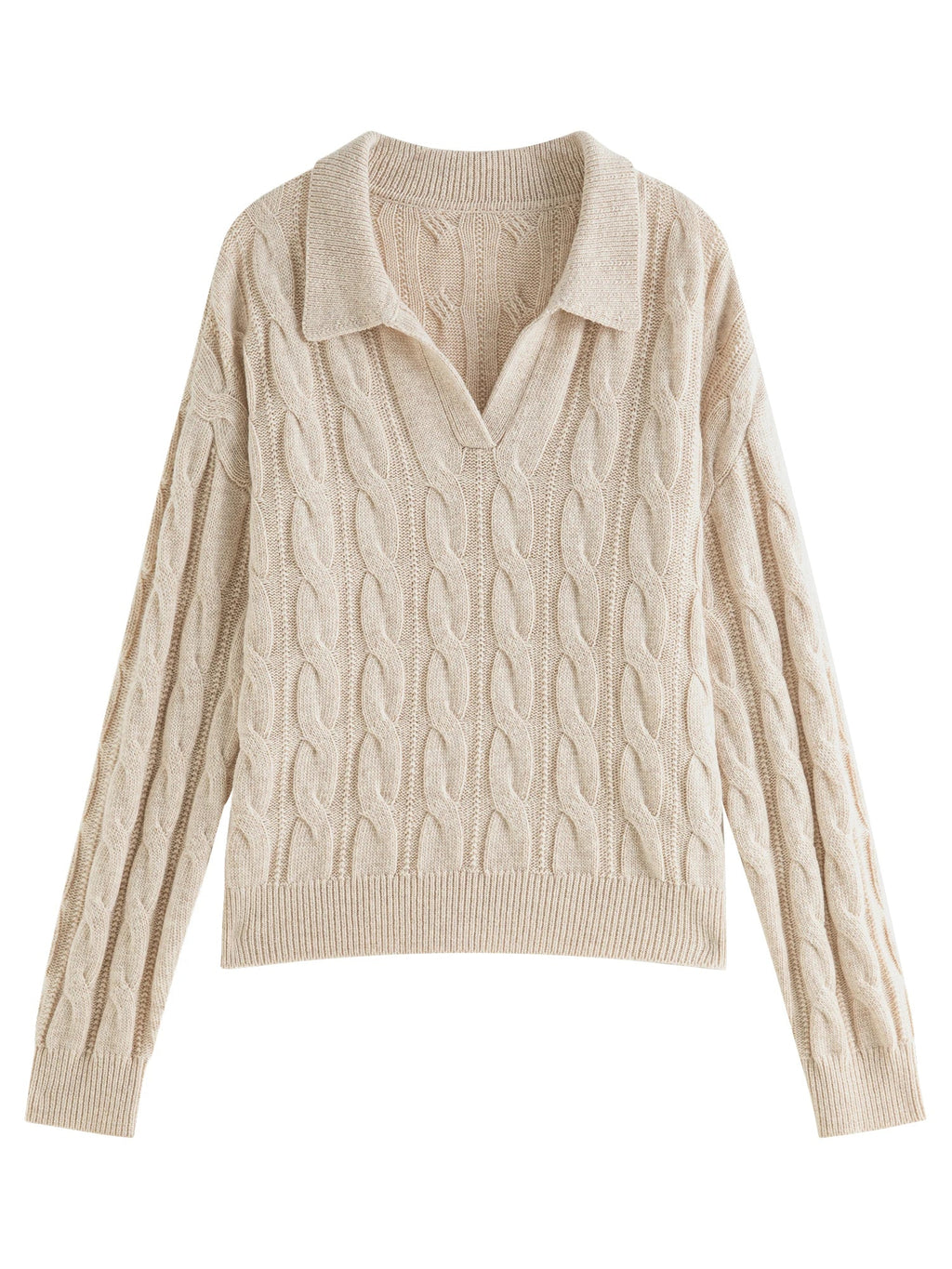 Elegant Cable Knit Sweater Vest Set