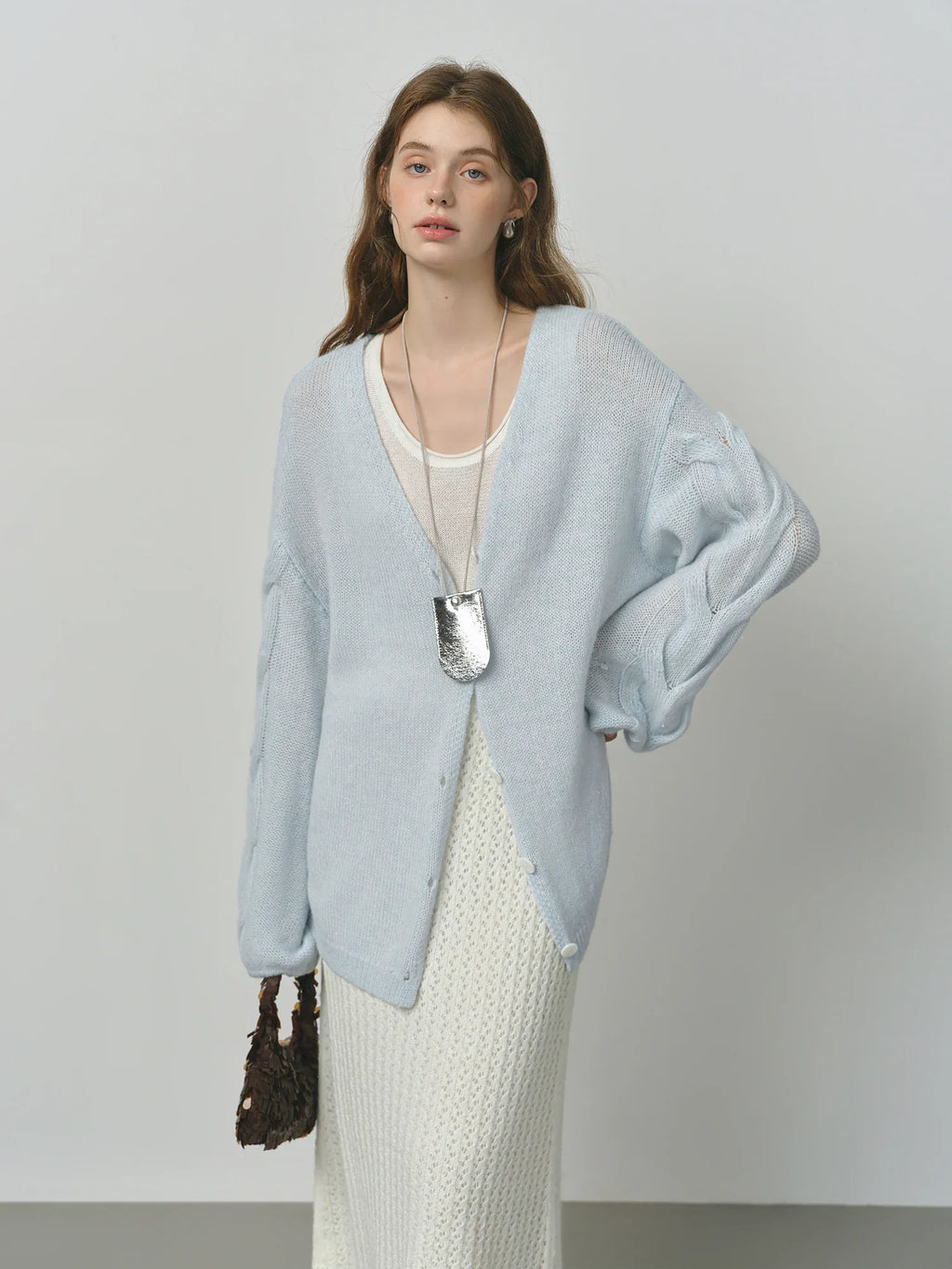 Cozy Alpaca Knit Cardigan