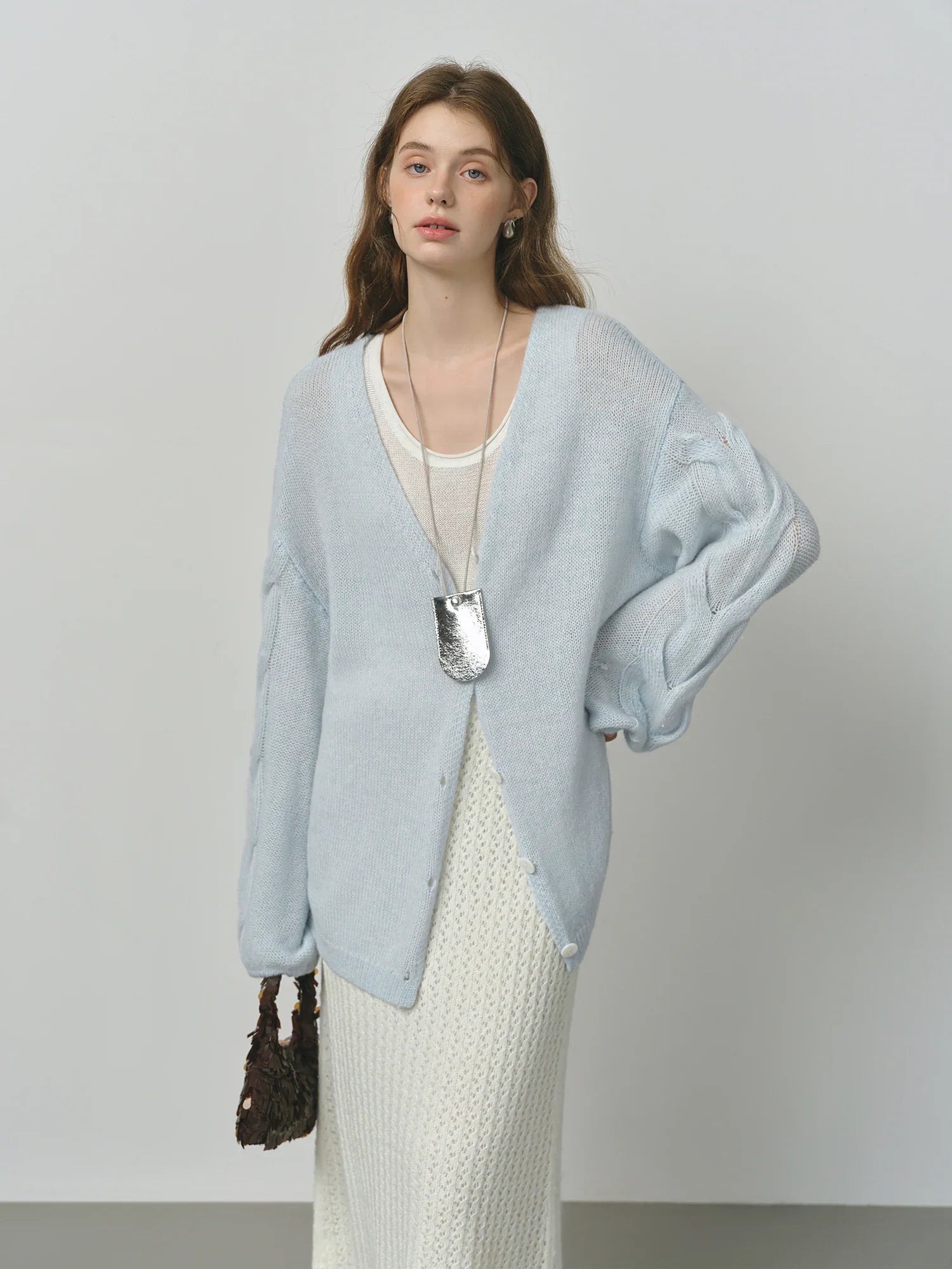 Cozy Alpaca Knit Cardigan