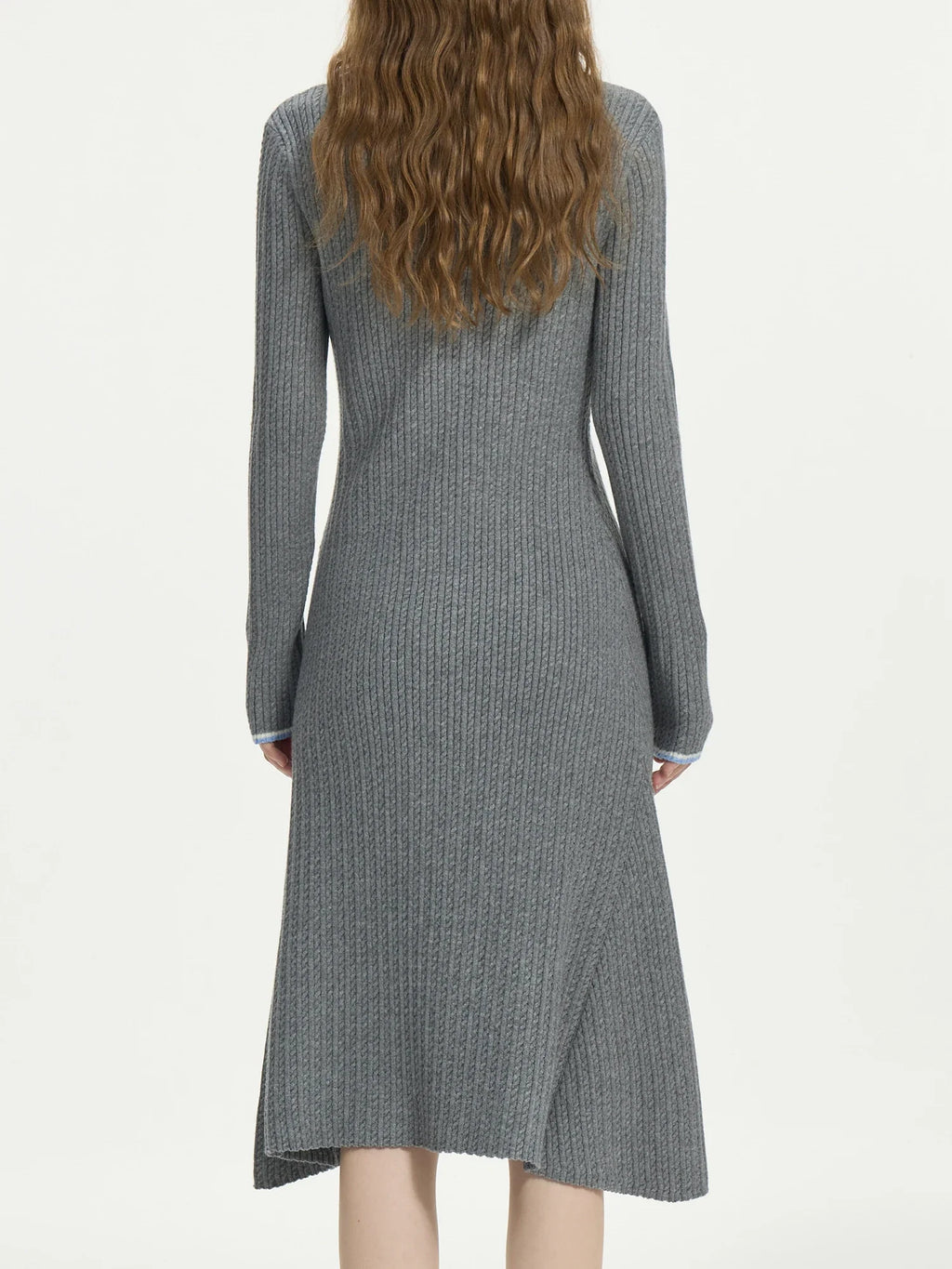 Elegant Knit Midi Dress