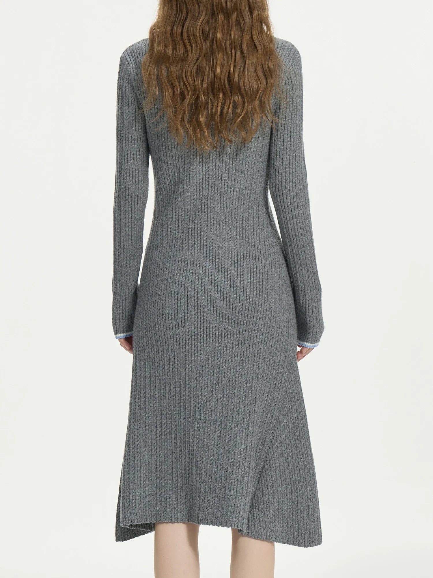 Elegant Knit Midi Dress