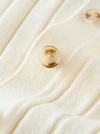 Elegant Knit Cardigan & Skirt Set