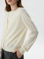 Elegant Knit Cardigan Set