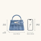 Elegant Denim Blue Tote