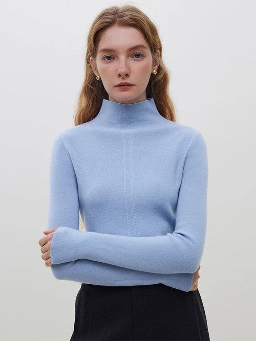 Cozy Wool Knit Turtleneck