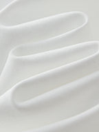 Asymmetric Twisted Pleat Tee