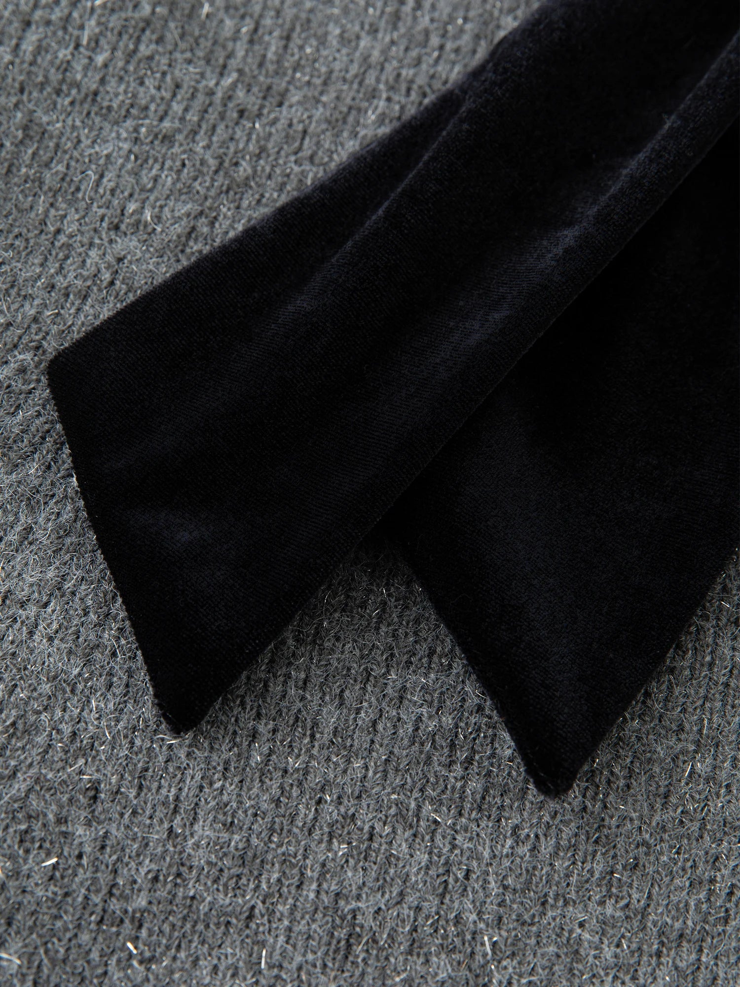 Elegant Knit Bow Dress