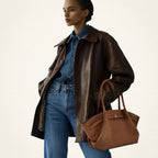 Elegant Suede Shoulder Bag