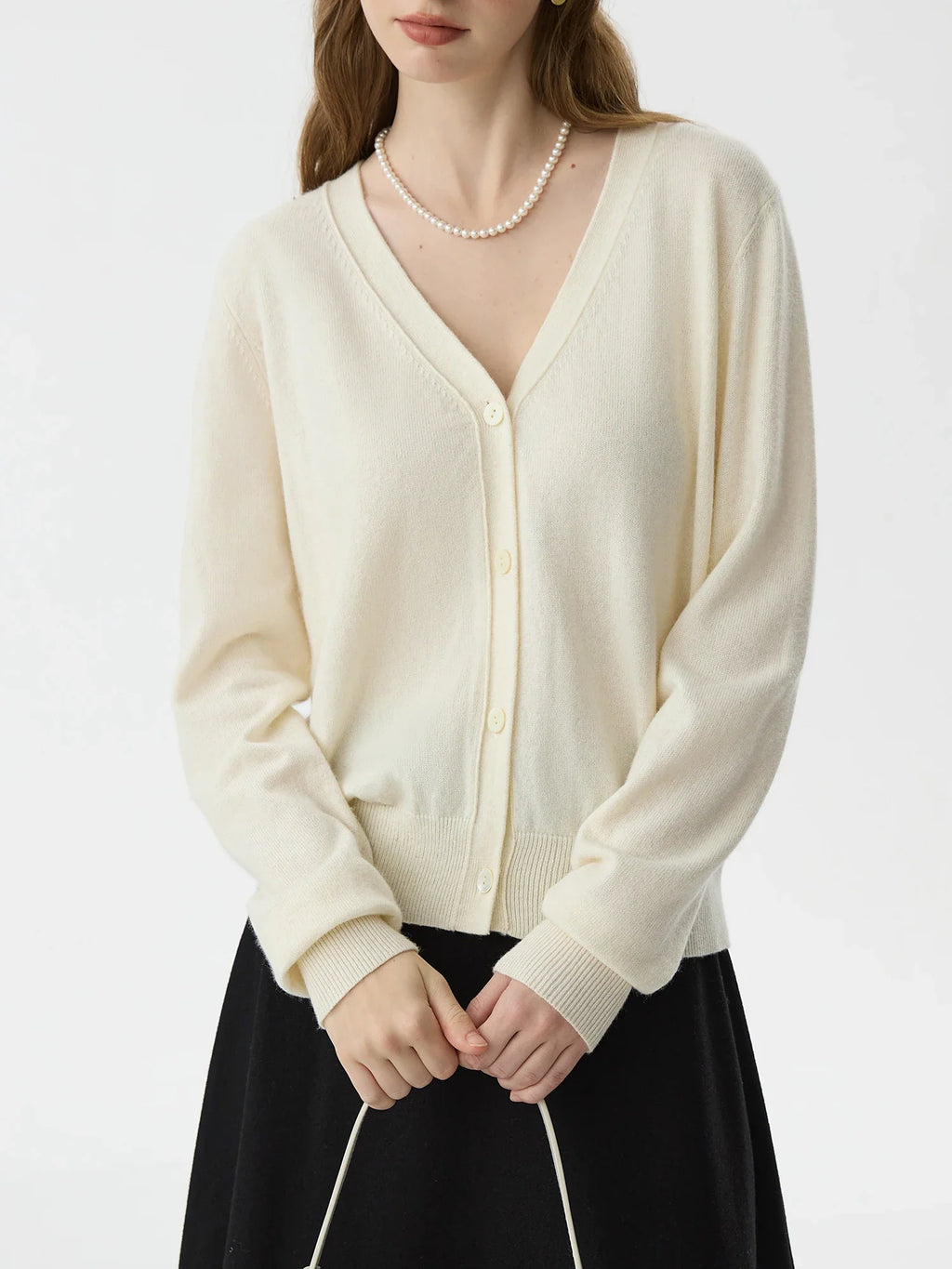 Elegant Knit Cardigan Set