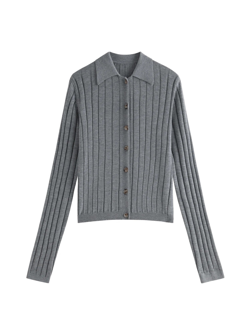 Elegant Knit Cardigan & Skirt Set