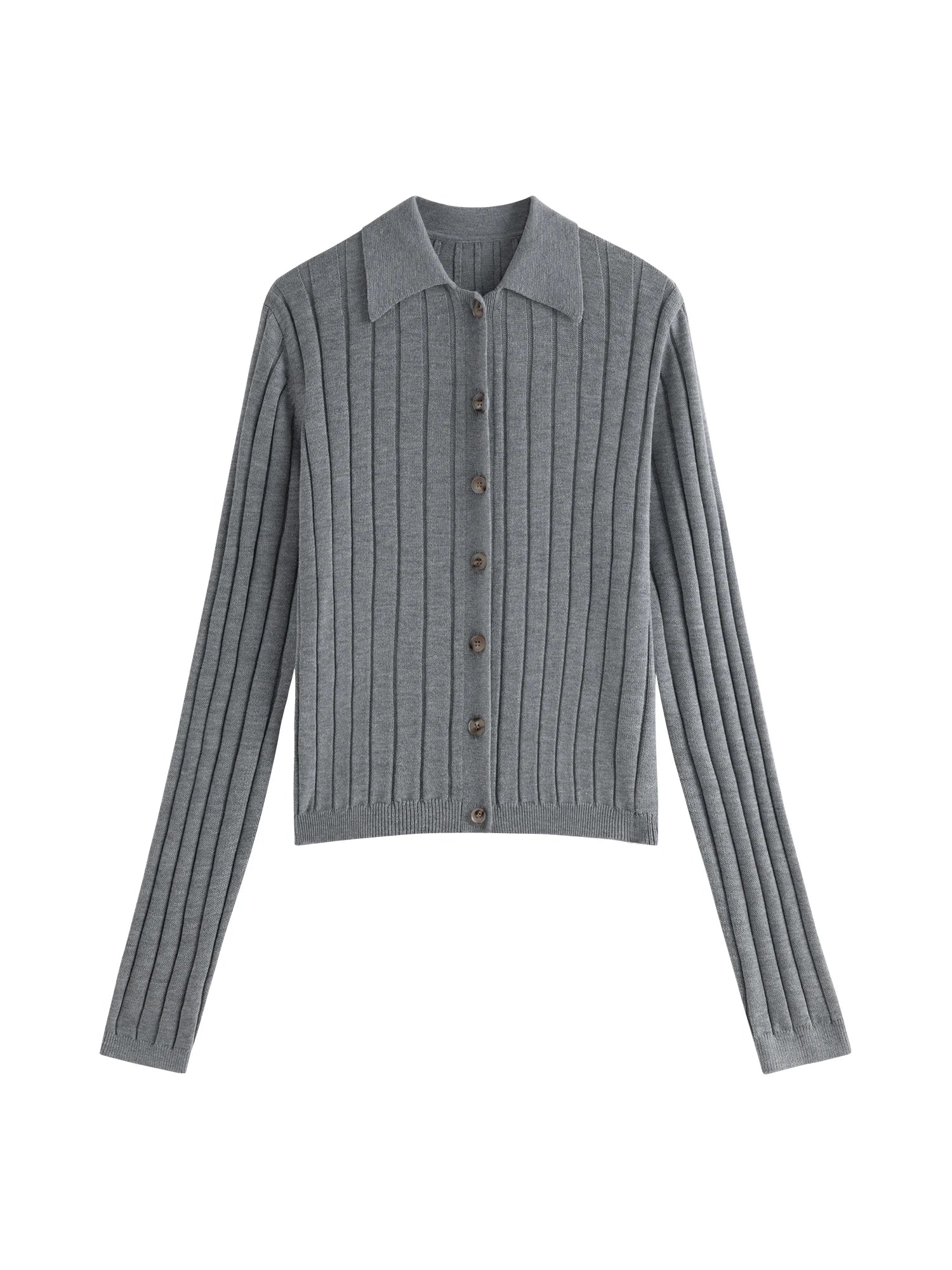 Elegant Knit Cardigan & Skirt Set