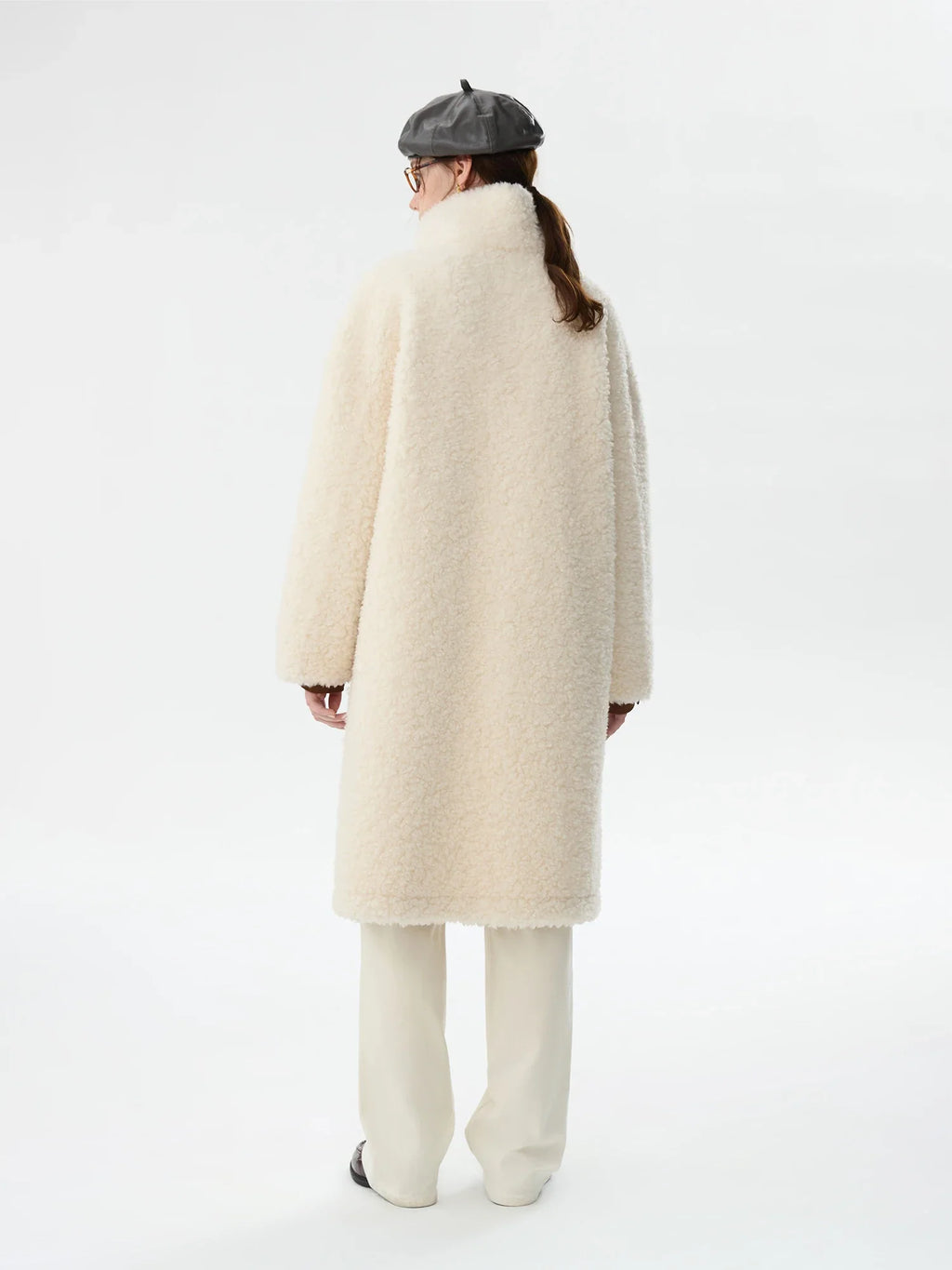 Elegant Wool Blend Coat