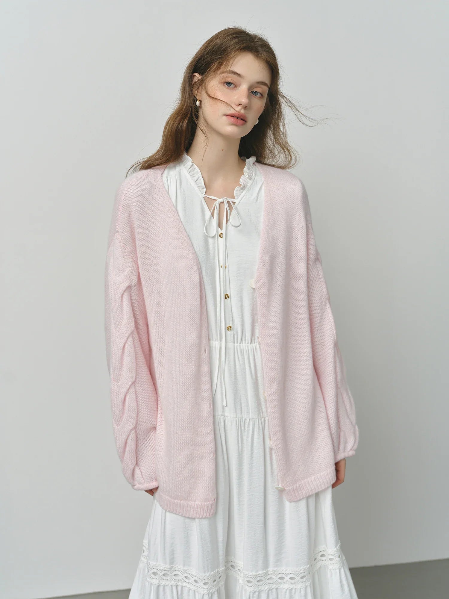 Cozy Alpaca Knit Cardigan