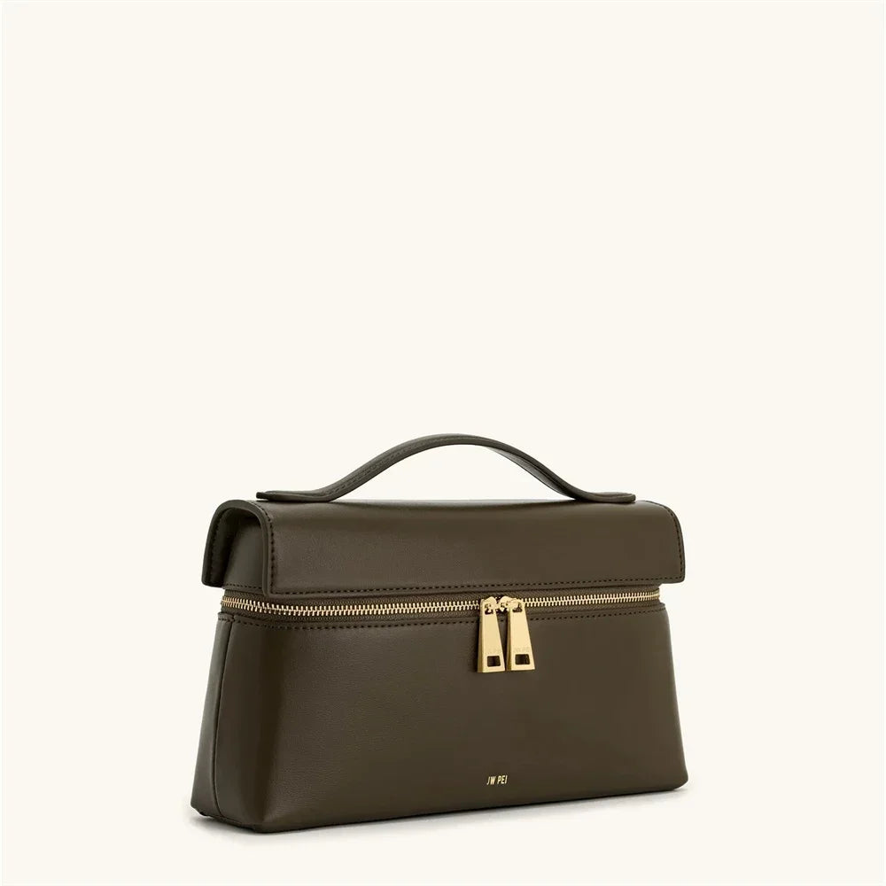 Elegant Leather Lunchbox Bag