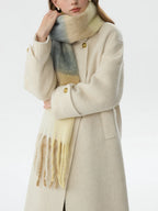 Elegant Patchwork Winter Scarf