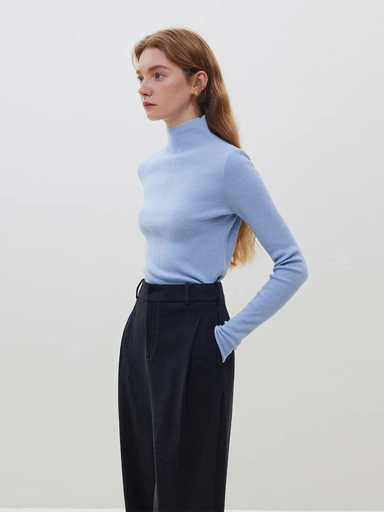 Cozy Wool Knit Turtleneck