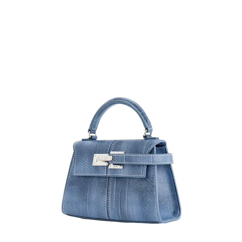 Elegant Denim Blue Tote