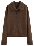 Convertible Wool Blend Cardigan