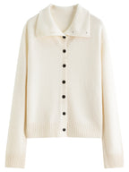 Convertible Wool Blend Cardigan