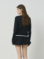 Chic Wool Knit Cardigan