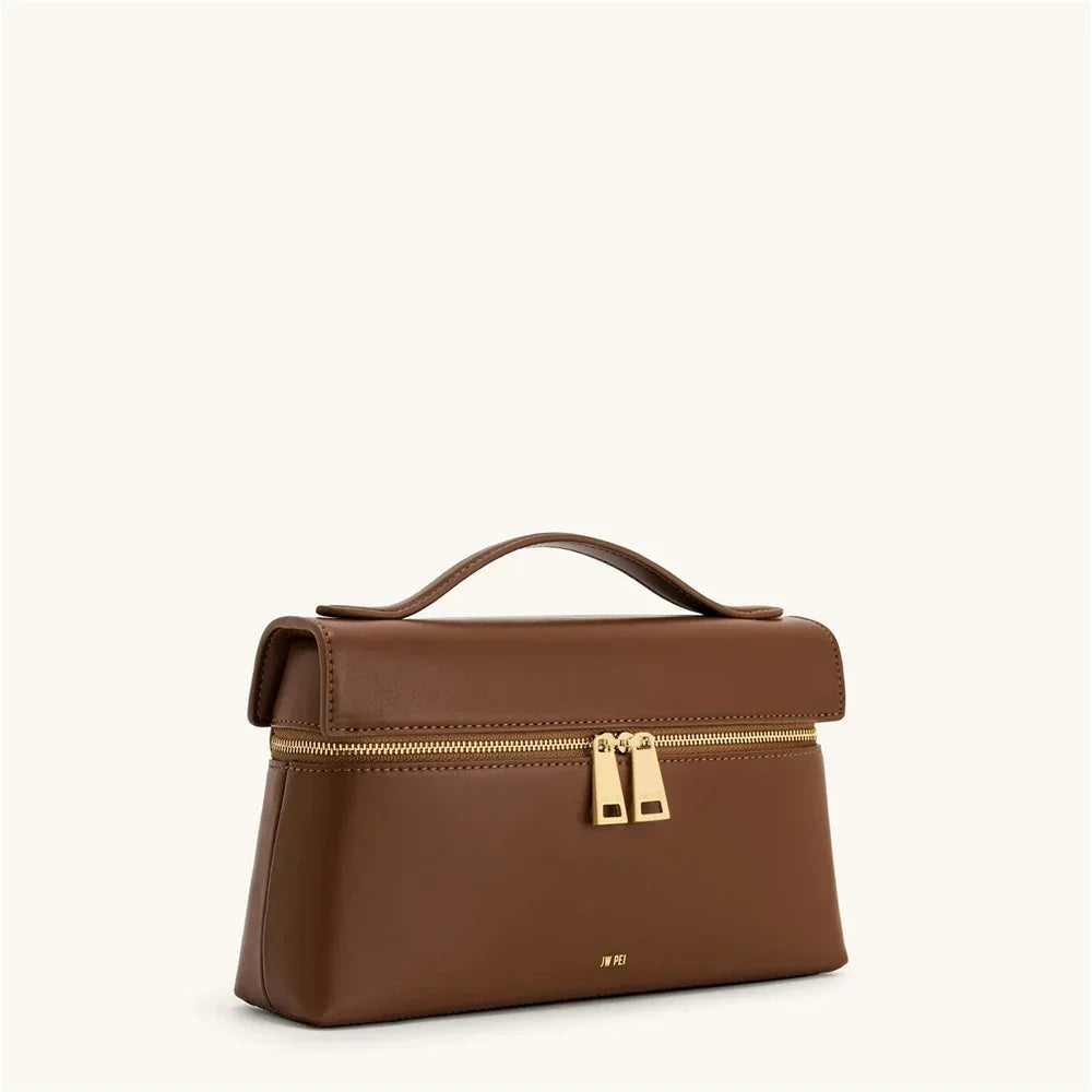 Elegant Leather Lunchbox Bag