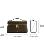 Elegant Leather Lunchbox Bag