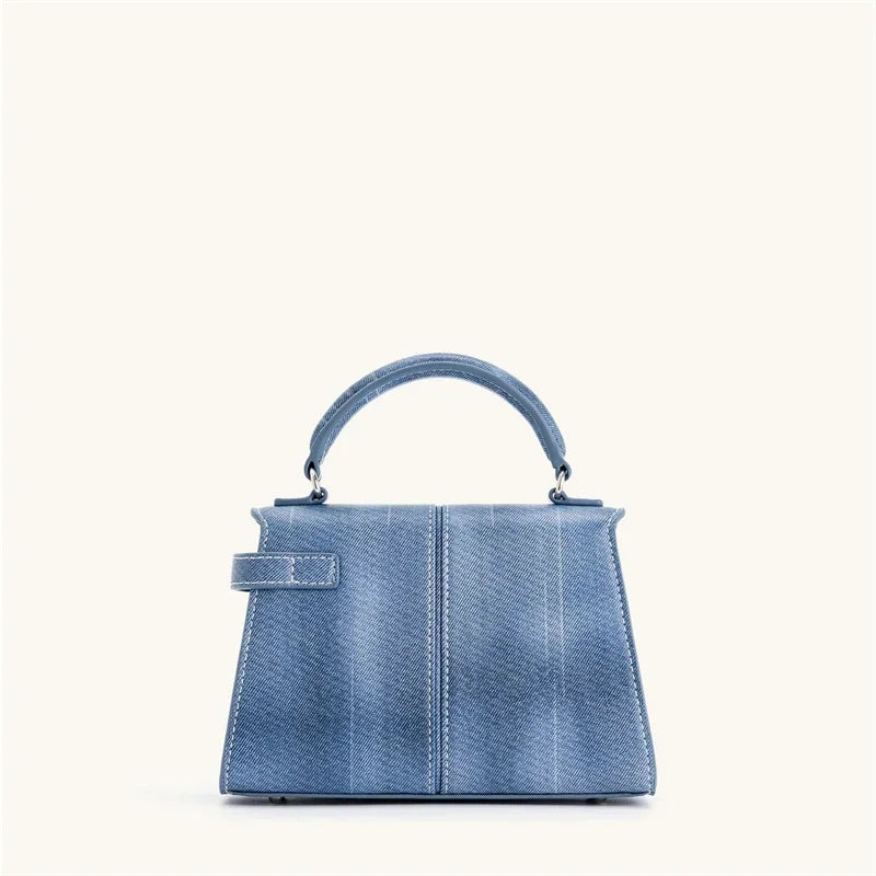 Elegant Denim Blue Tote