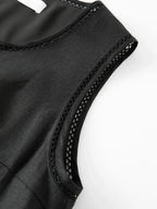 Elegant Linen Sleeveless Dress