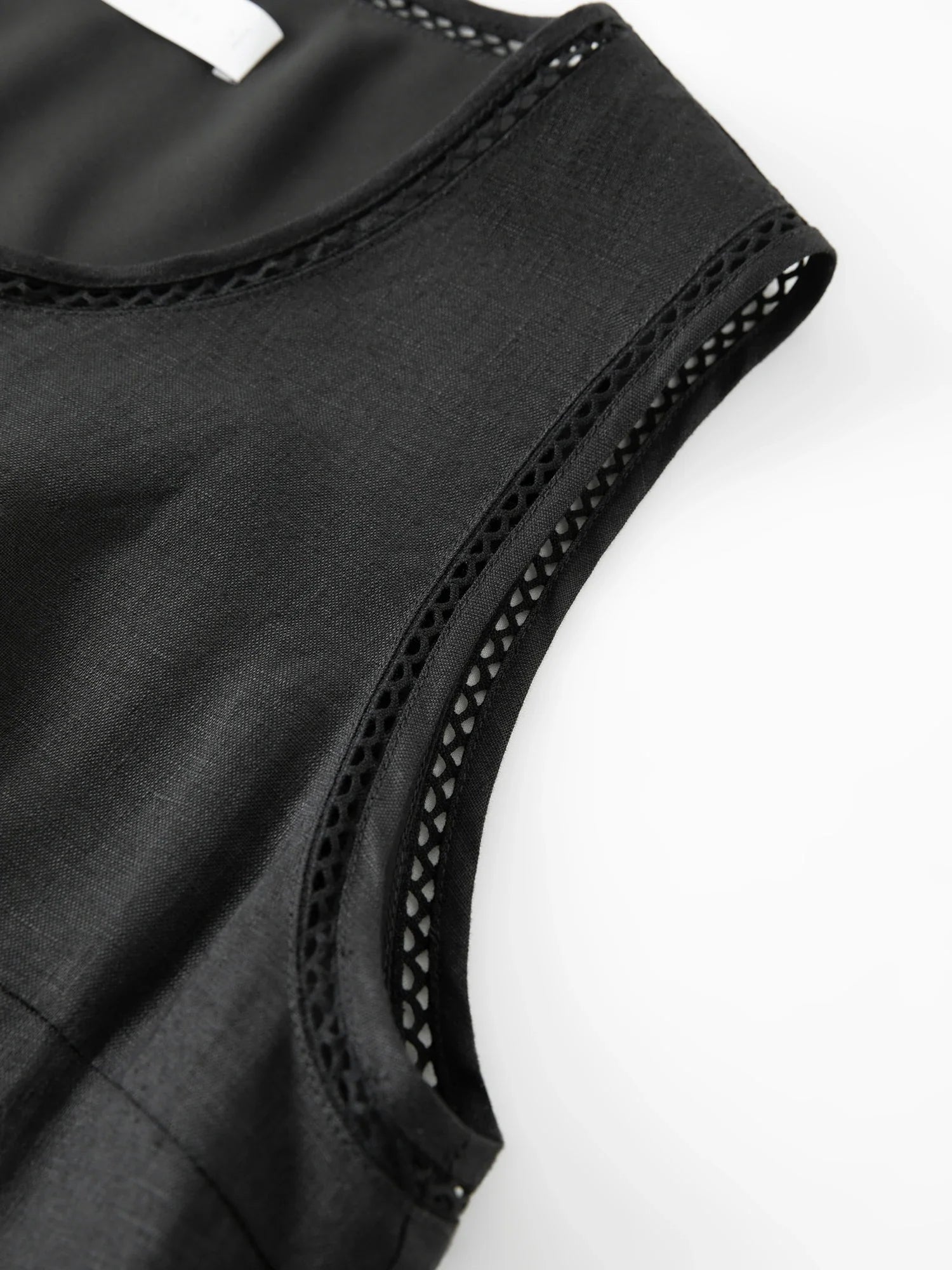 Elegant Linen Sleeveless Dress